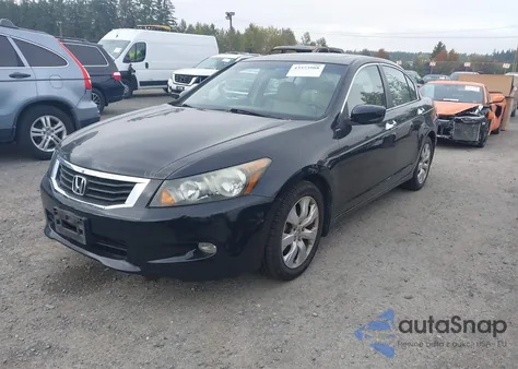 2008 Honda Accord 3.5 Ex-L из США, поврежденный, VIN 1HGCP36868A030277